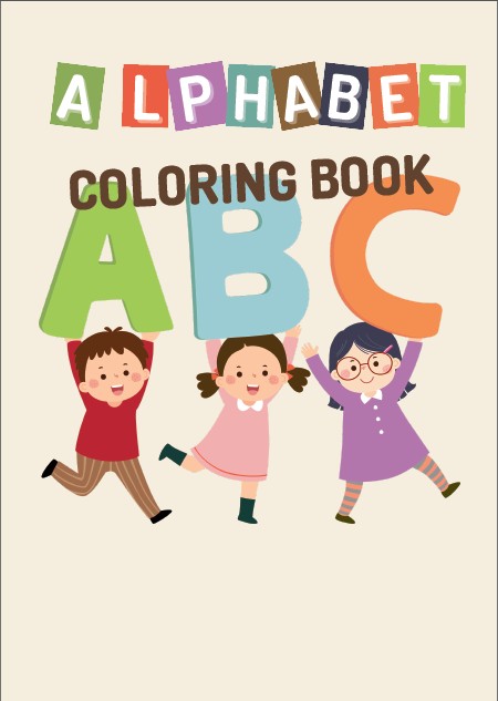 Buku Mewarnai Abjad (Alphabet Coloring&nbsp;Book)